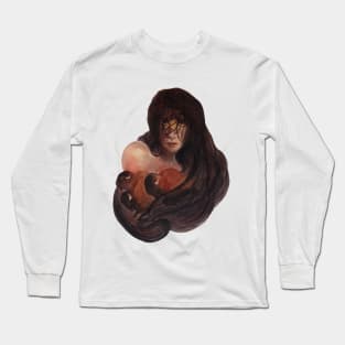 Lady Death Buffalo Woman Long Sleeve T-Shirt